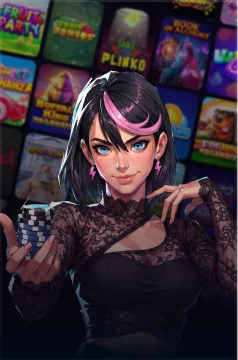 Personaggio ufficiale Dexsport dedicato al casinò